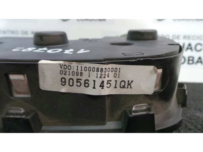 Recambio de cuadro instrumentos para opel astra g berlina 1.7 turbodiesel cat (x 17 dtl / 2h8) referencia OEM IAM 90561451QK-110
