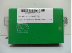 Recambio de centralita check control para honda civic berlina (eg/eh) 1.5 cat referencia OEM IAM RK0242  