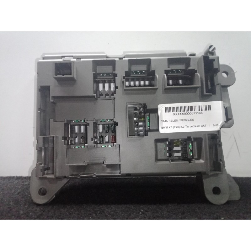 Recambio de caja reles / fusibles para bmw x5 (e70) 3.0 turbodiesel cat referencia OEM IAM 518954020A-693168703-6114-518954020A6