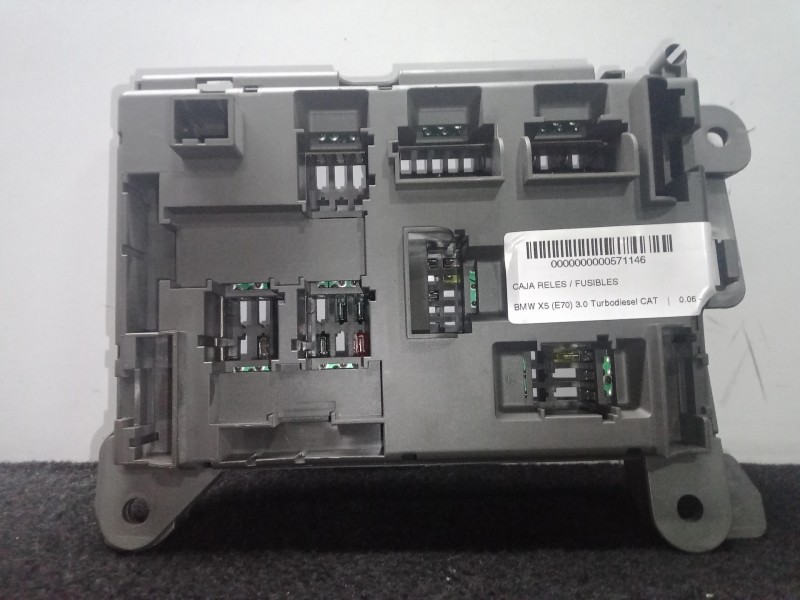Recambio de caja reles / fusibles para bmw x5 (e70) 3.0 turbodiesel cat referencia OEM IAM 518954020A-693168703-6114-518954020A6