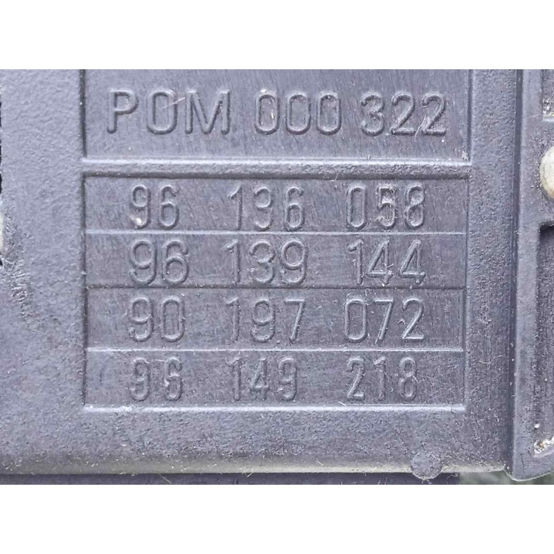 Recambio de mando limpia para daewoo aranos referencia OEM IAM 96136058  6.PIN