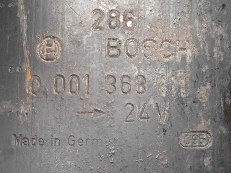 Recambio de motor arranque para iveco eurocargo 3.9 diesel referencia OEM IAM 0001363111 9.DIENTES BOSCH