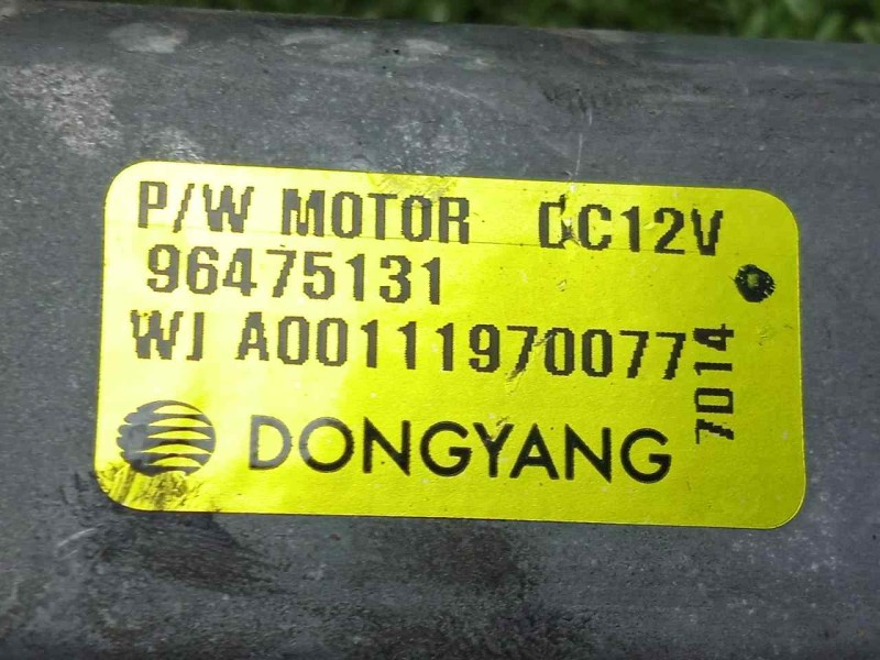 Recambio de elevalunas trasero izquierdo para chevrolet nubira berlina 2.0 diesel cat referencia OEM IAM 96475131-WJA00111970077