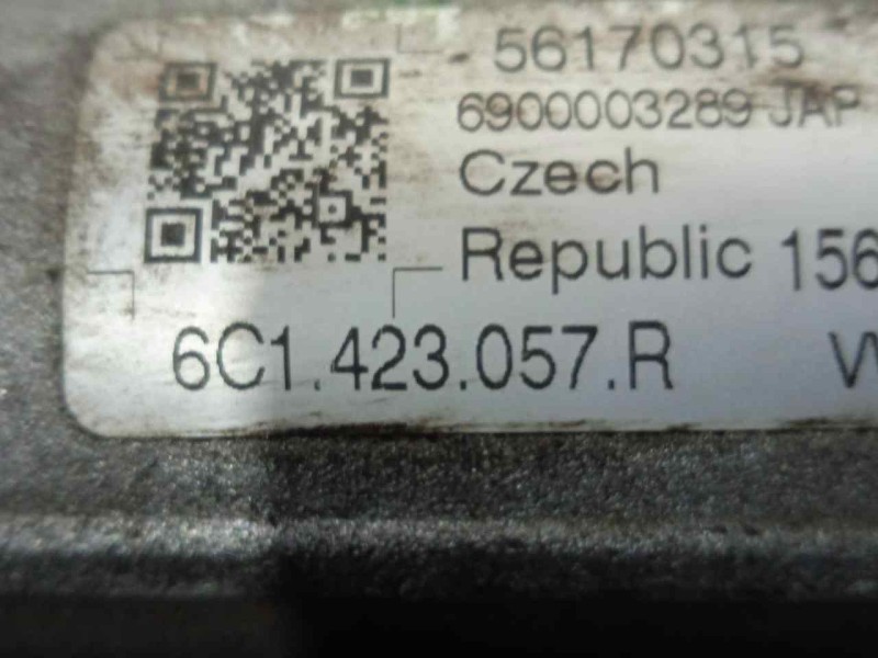 Recambio de cremallera direccion para skoda fabia combi 1.4 tdi dpf referencia OEM IAM 6C1423057R JTEK - L1392MM MECANICA
