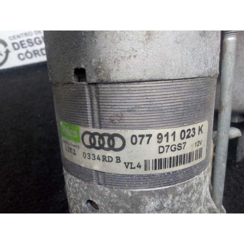 Recambio de motor arranque para audi a8 (4e2) 4.2 quattro referencia OEM IAM D7GS7-077911023K VALEO 9.DIENTES