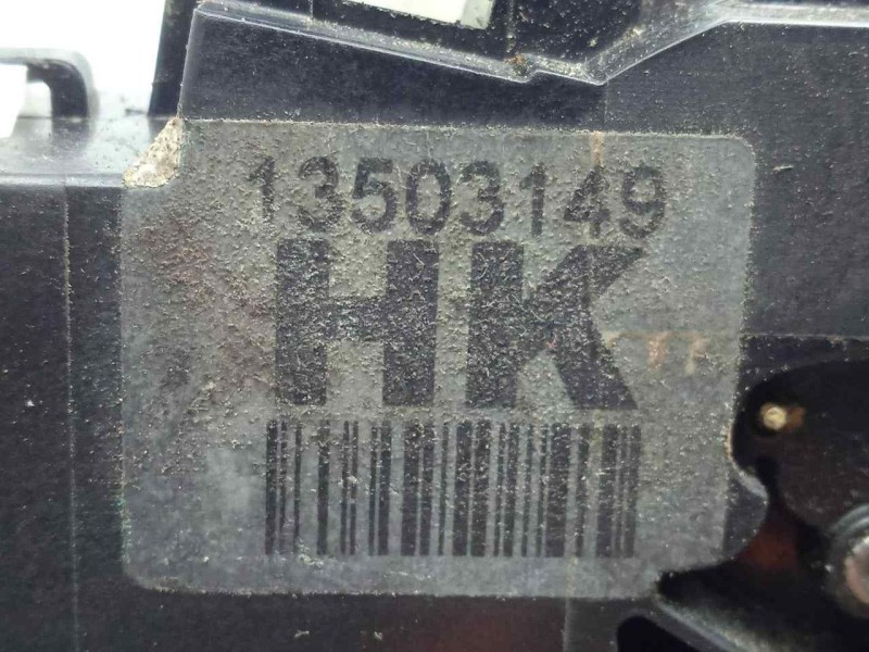 Recambio de cerradura puerta delantera izquierda para chevrolet cruze 1.6 cat referencia OEM IAM 13503149 5.PINES 