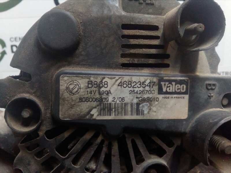 Recambio de alternador para fiat grande punto (199) 1.3 16v jtd cat referencia OEM IAM TG9S010-46823547 90AH - VALEO POLEA.ROTA 