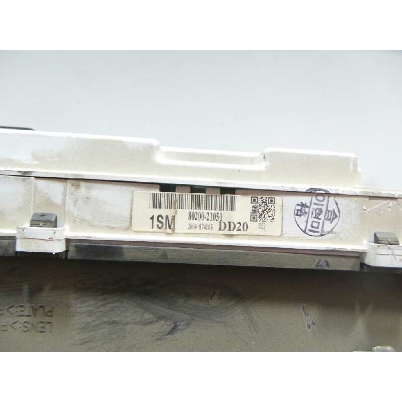 Recambio de cuadro instrumentos para ssangyong rodius 2.7 turbodiesel cat referencia OEM IAM 8020021050-DD20-200487400S-1SM  