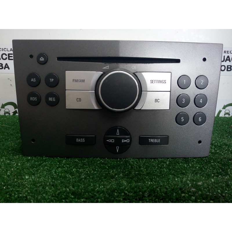 Recambio de sistema audio / radio cd para opel astra h berlina 1.6 16v referencia OEM IAM 13190856-453116246  BLAUPUNKT