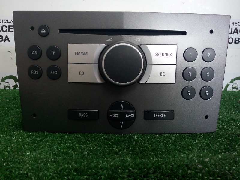 Recambio de sistema audio / radio cd para opel astra h berlina 1.6 16v referencia OEM IAM 13190856-453116246  BLAUPUNKT