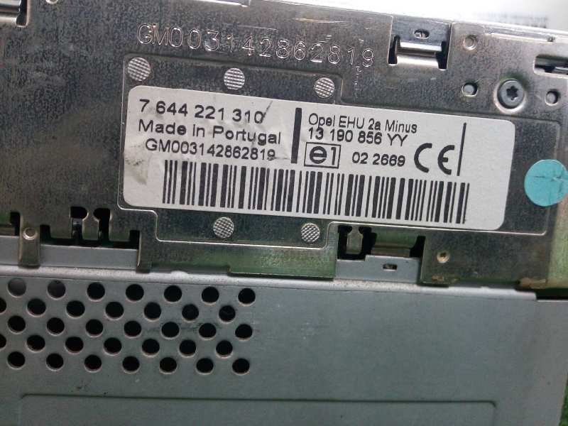 Recambio de sistema audio / radio cd para opel astra h berlina 1.6 16v referencia OEM IAM 13190856-453116246  BLAUPUNKT