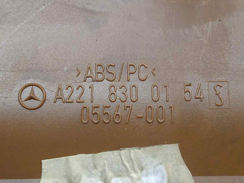 Recambio de aireador delantero izquierdo para mercedes-benz clase s (w221) berlina 3.0 cdi cat referencia OEM IAM A2218300154 BE