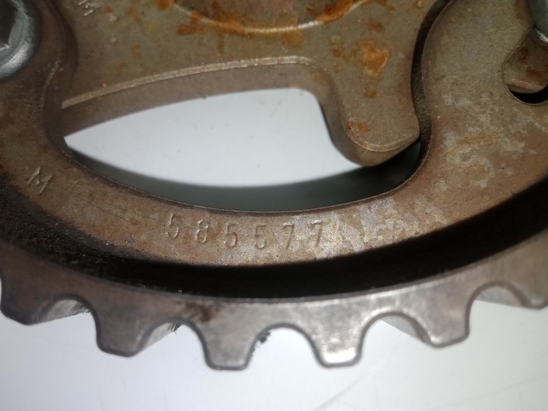 Recambio de polea arbol levas para renault kangoo (f/kc0) 1.5 dci diesel referencia OEM IAM 585577  