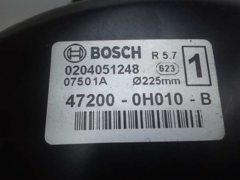 Recambio de servofreno para toyota aygo (kgb/wnb) 1.0 cat referencia OEM IAM 0204051248-472000H010-472000H010B BOSCH 