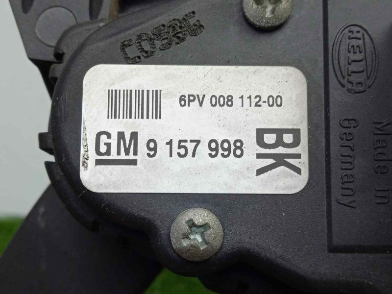 Recambio de potenciometro pedal para opel astra h ber. 1.6 16v cat referencia OEM IAM 9157998-6PV00811200 ASTRA.H 6.PINES