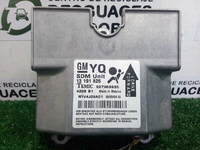 Recambio de centralita airbag para opel astra h berlina 1.6 16v referencia OEM IAM 13191825-327963935  TEMIC