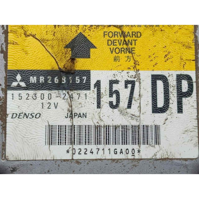 Recambio de centralita airbag para mitsubishi galloper (hyundai) 2.5 td cat referencia OEM IAM MR268157-1523002471  