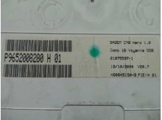 Recambio de cuadro instrumentos para citroën c3 1.4 hdi referencia OEM IAM 216755971-NS0845150B-P9652008280H01  SAGEM 2