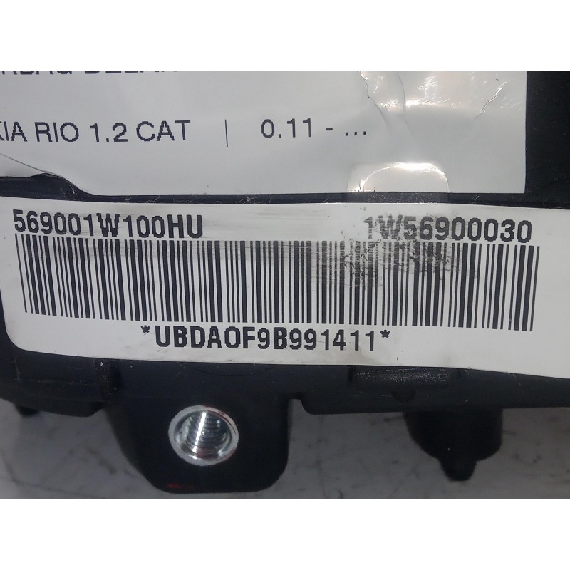 Recambio de airbag delantero izquierdo para kia rio 1.2 cat referencia OEM IAM 569001W100HU-1W56900030  