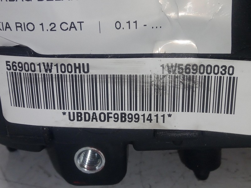 Recambio de airbag delantero izquierdo para kia rio 1.2 cat referencia OEM IAM 569001W100HU-1W56900030  