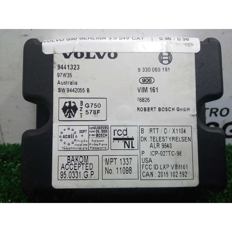 Recambio de modulo electronico para volvo s90 berlina 3.0 24v cat referencia OEM IAM 9441323-9330065161  