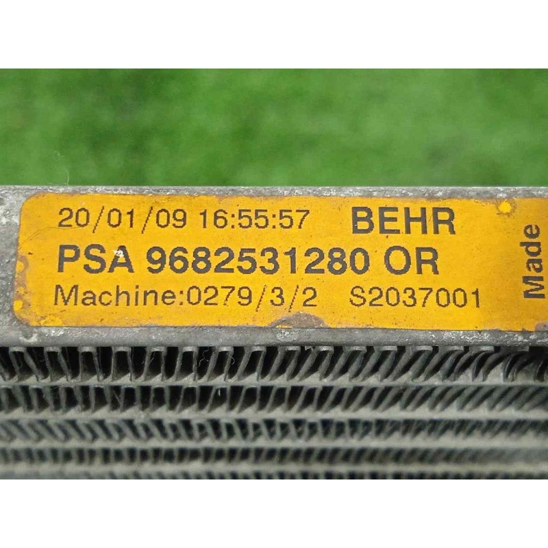 Recambio de condensador / radiador aire acondicionado para citroën c4 coupe 1.4 16v referencia OEM IAM 9682531280 365X540X15 ALU