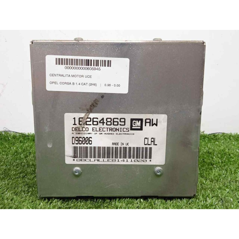 Recambio de centralita motor uce para opel corsa b 1.4 cat (2h6) referencia OEM IAM 16264869-D96006  DELCO