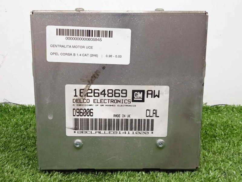 Recambio de centralita motor uce para opel corsa b 1.4 cat (2h6) referencia OEM IAM 16264869-D96006  DELCO