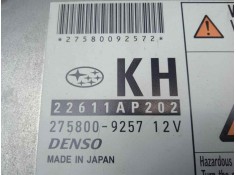 Recambio de centralita motor uce para subaru forester s12 2.0 diesel cat referencia OEM IAM 2758009257-22611AP202   2