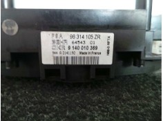 Recambio de mando climatizador para citroën xsara picasso 2.0 hdi cat (rhy / dw10td) referencia OEM IAM 96314105ZR-6454301-91400 2