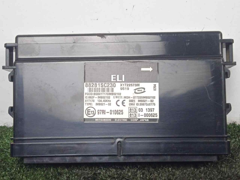 Recambio de modulo electronico para subaru forester s12 2.0 diesel cat referencia OEM IAM 88281SC230  