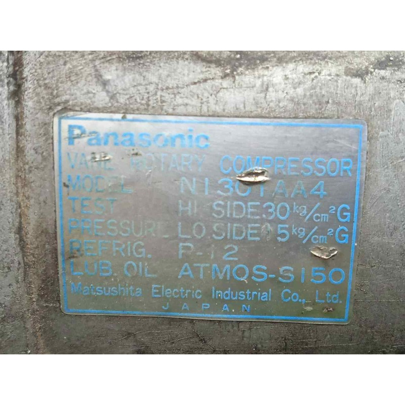 Recambio de compresor aire acondicionado para mazda mx-3 (ec) 1.9 v6 24v cat referencia OEM IAM N1301AA4 PANASONIC - 5.CANALES 