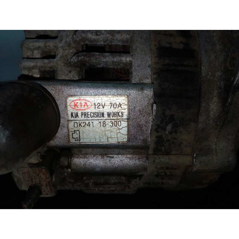 Recambio de alternador para kia shuma 1.5 cat referencia OEM IAM 0K24118300-OK24118300 70 A POLEA FIJA