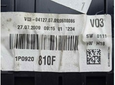 Recambio de cuadro instrumentos para seat leon (1p1) 1.9 tdi referencia OEM IAM 1P0920810F-A2C53348098   2