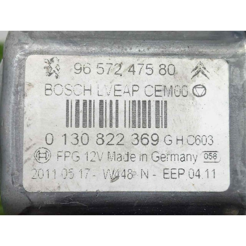 Recambio de motor elevalunas delantero derecho para peugeot 308 sw referencia OEM IAM 9657247580-0130822369  