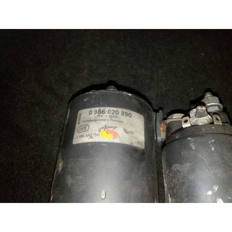 Recambio de motor arranque para bmw serie 3 berlina (e90) 2.0 cat referencia OEM IAM 0986020890-0986XA2750 9.DIENTES BOSCH