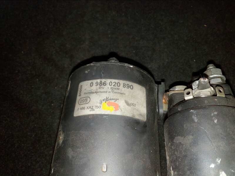 Recambio de motor arranque para bmw serie 3 berlina (e90) 2.0 cat referencia OEM IAM 0986020890-0986XA2750 9.DIENTES BOSCH