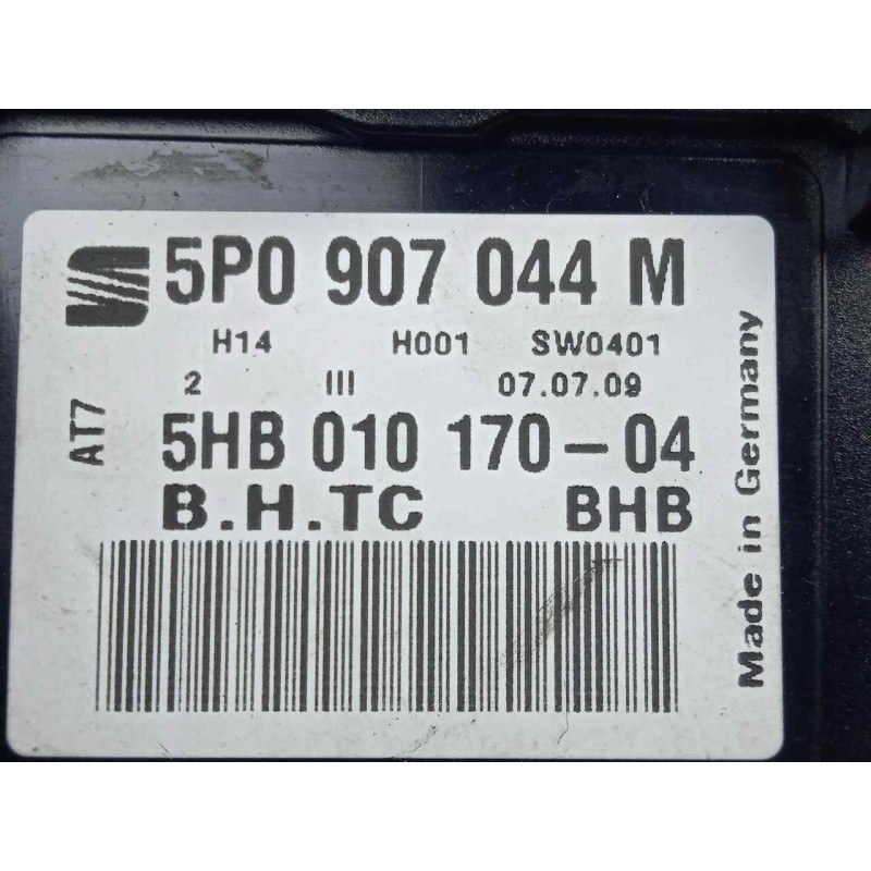 Recambio de mando climatizador para seat leon (1p1) 1.9 tdi referencia OEM IAM 5P0907044M  