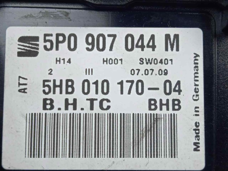 Recambio de mando climatizador para seat leon (1p1) 1.9 tdi referencia OEM IAM 5P0907044M  