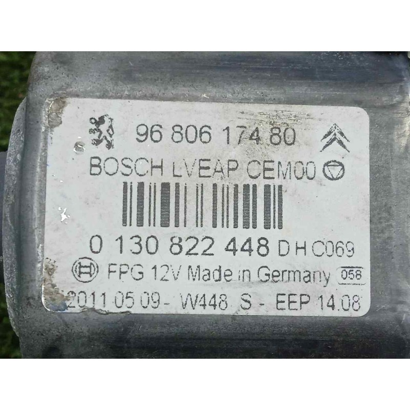 Recambio de motor elevalunas trasero derecho para peugeot 308 sw referencia OEM IAM 9680617480-0130822448  