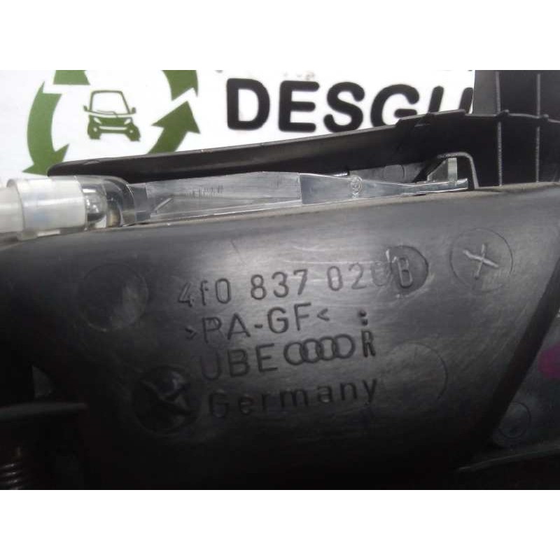 Recambio de maneta interior delantera derecha para audi a6 berlina (4f2) 3.0 v6 24v tdi referencia OEM IAM 4F0837020B CROMADA 