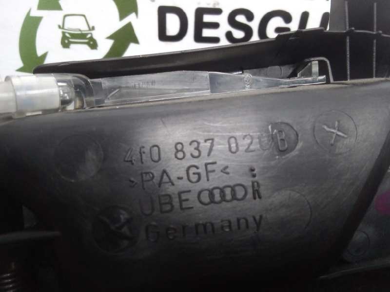 Recambio de maneta interior delantera derecha para audi a6 berlina (4f2) 3.0 v6 24v tdi referencia OEM IAM 4F0837020B CROMADA 