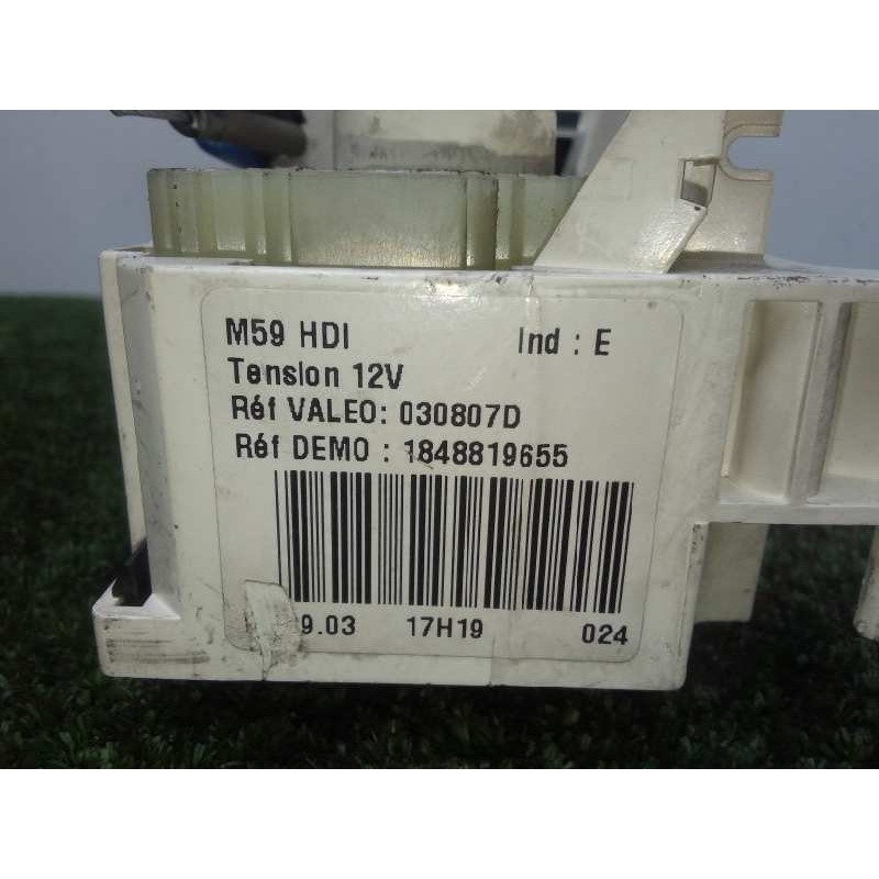Recambio de mando calefaccion / aire acondicionado para peugeot partner (s2) 2.0 hdi cat referencia OEM IAM 030807D-1848819655 9