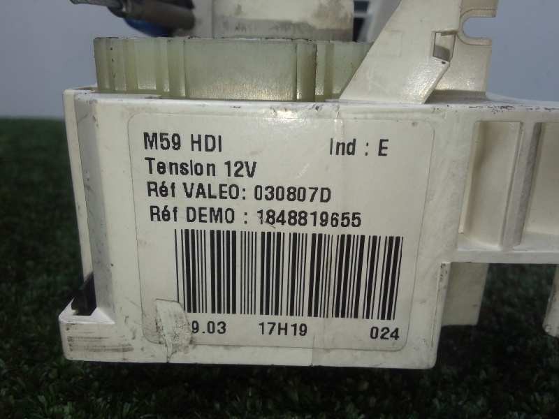 Recambio de mando calefaccion / aire acondicionado para peugeot partner (s2) 2.0 hdi cat referencia OEM IAM 030807D-1848819655 9