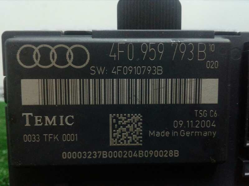 Recambio de modulo electronico para audi a6 berlina (4f2) 3.0 v6 24v tdi referencia OEM IAM 4F0959793B-4F0910793B TEMIC 