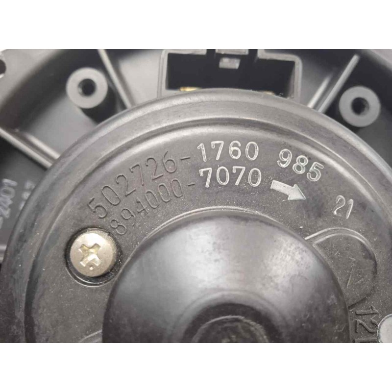 Recambio de motor calefaccion para subaru forester s12 2.0 diesel cat referencia OEM IAM 5027261760-8940007070-72223SA030 SIN.CL