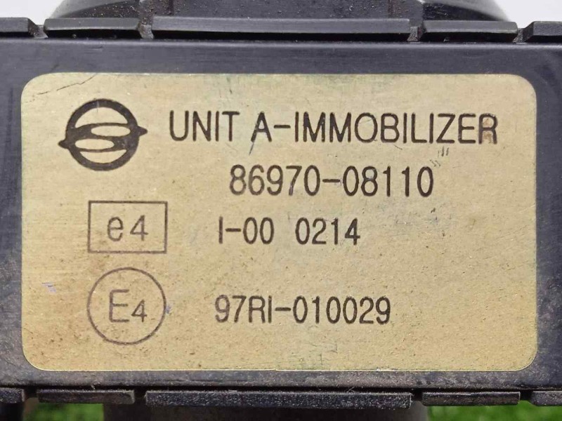 Recambio de conmutador de arranque para ssangyong rodius 2.7 turbodiesel cat referencia OEM IAM 8697008110-97RI010029-0353060228