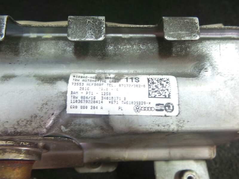 Recambio de airbag delantero derecho para volkswagen polo (6c1) 1.2 tsi referencia OEM IAM 6R0880204A-1103670220414  TRW