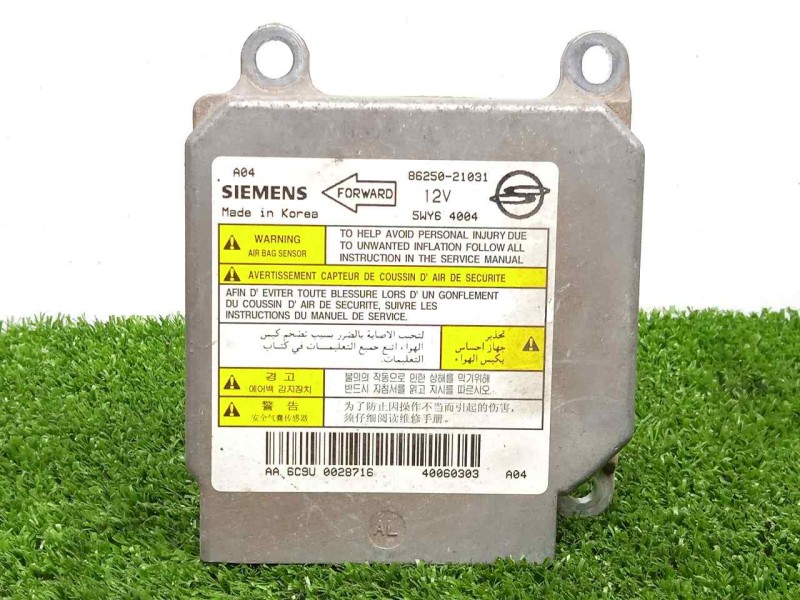 Recambio de centralita airbag para ssangyong rodius 2.7 turbodiesel cat referencia OEM IAM 8625021031-5WY64004  SIEMENS