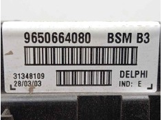 Recambio de centralita check control para citroën xsara berlina 2.0 hdi cat (rhy / dw10td) referencia OEM IAM 9650664080-3134810 2